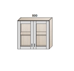 Шкаф 800 мм витрина